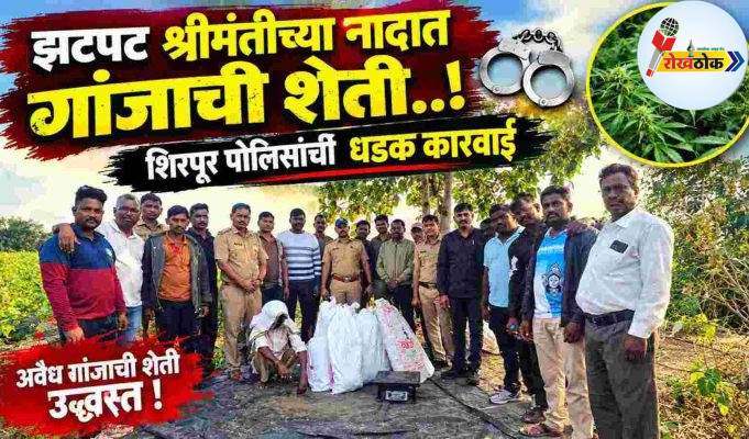 झटपट श्रीमंतीच्या नादात गांजाची शेती..! C1 20261023